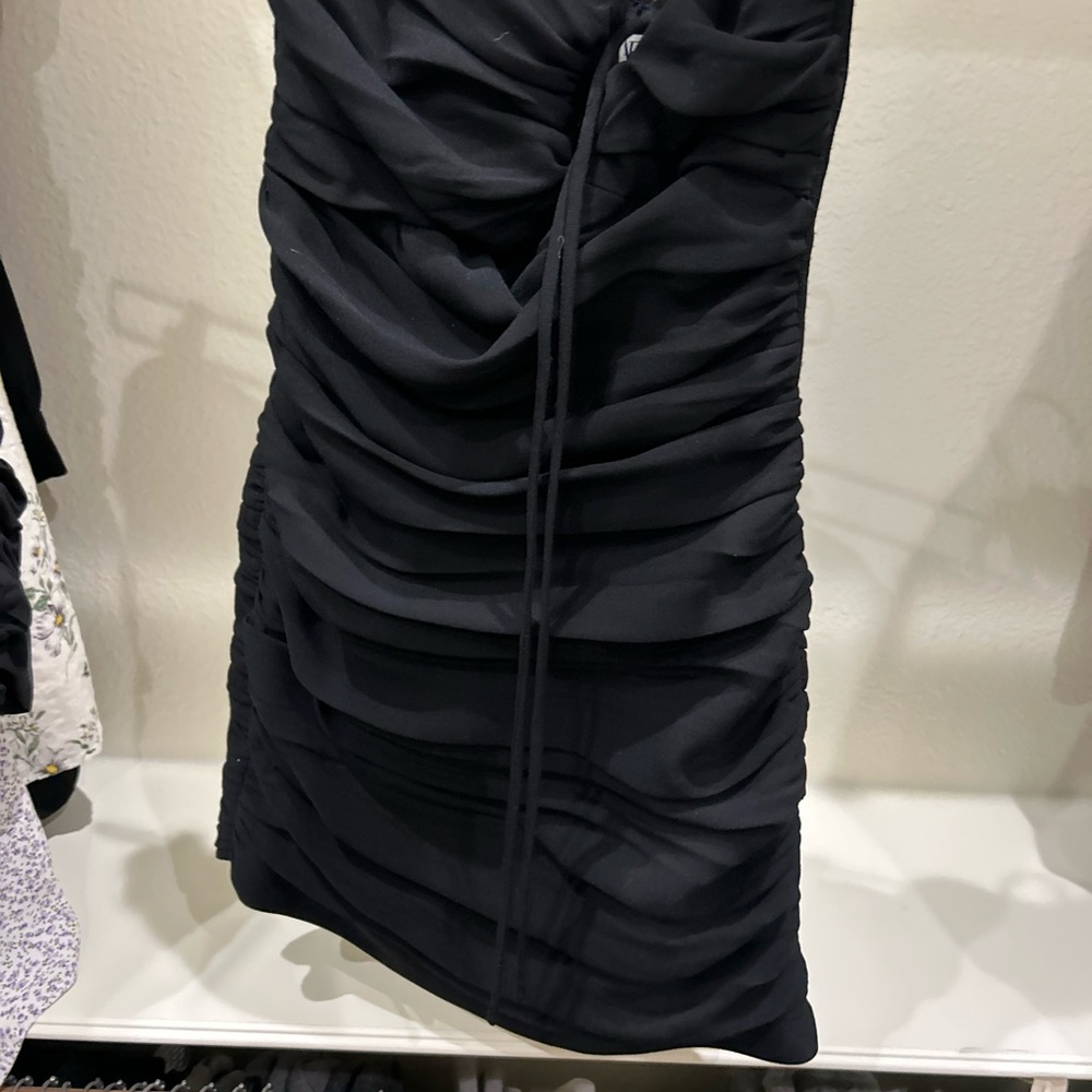 Zara Extra Small Black tie dress only worn once - Picture 8 of 8